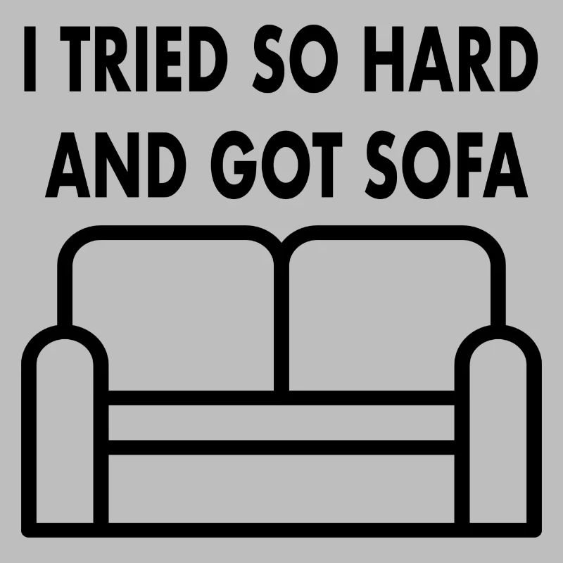 Sloth loafer sofa funny saying