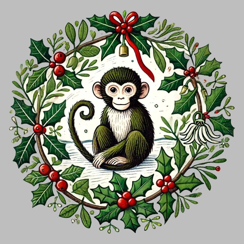 Singe de Noël