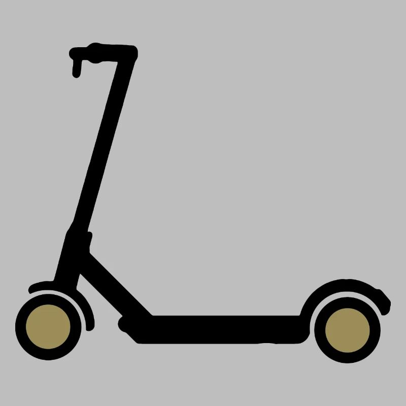 E-Scooter Eroller Comicdesign Geschenkidee