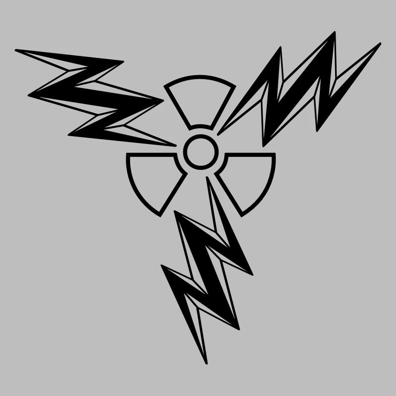 atom radioactive nuclear power electric shock hazard