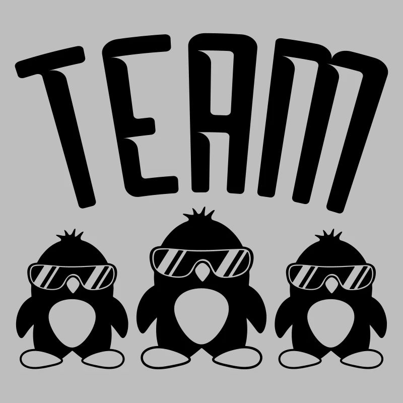 Logo de pingouins cool
