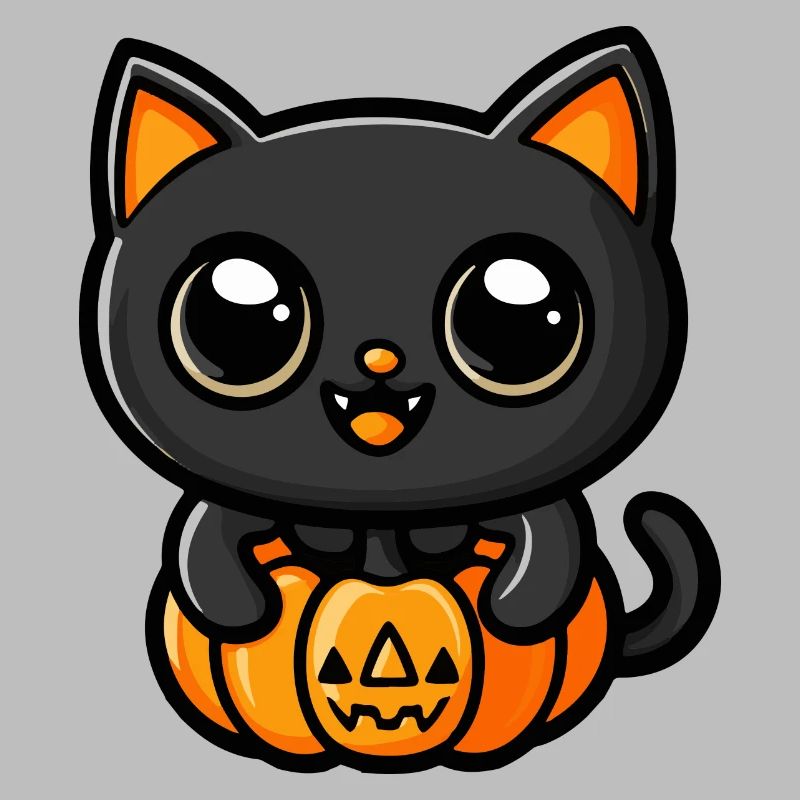 Chat Halloween Chat Dessin animé