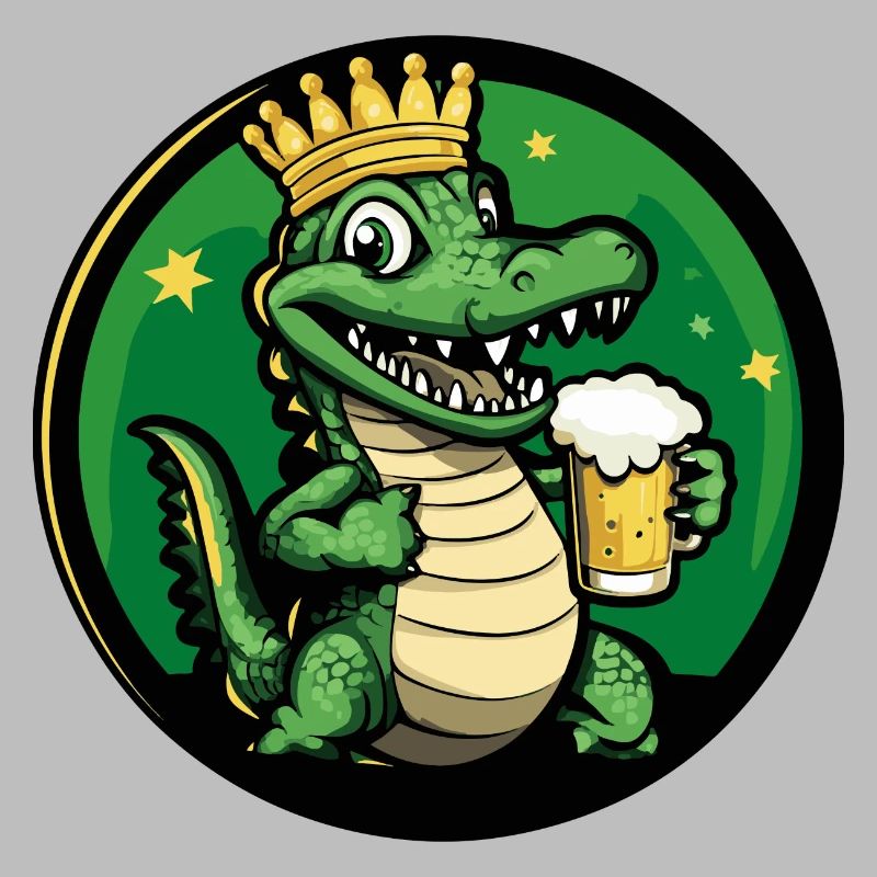 Alligator Beer Comic