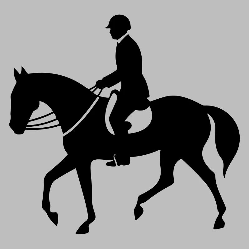 Reiten Pferd Mann Symbol