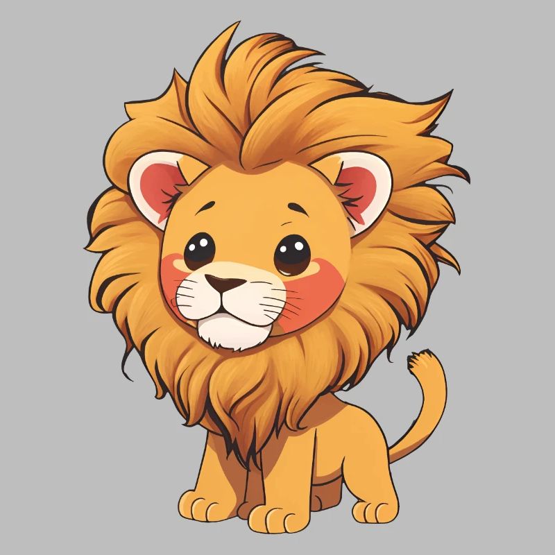 Totally cute lion