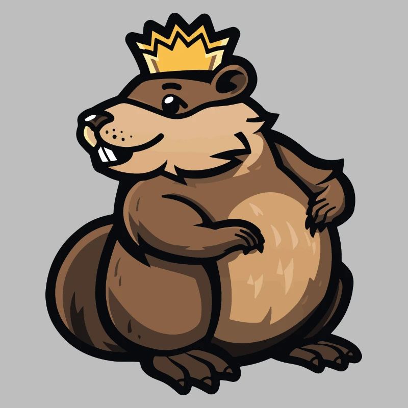 Beaver Comic Crown