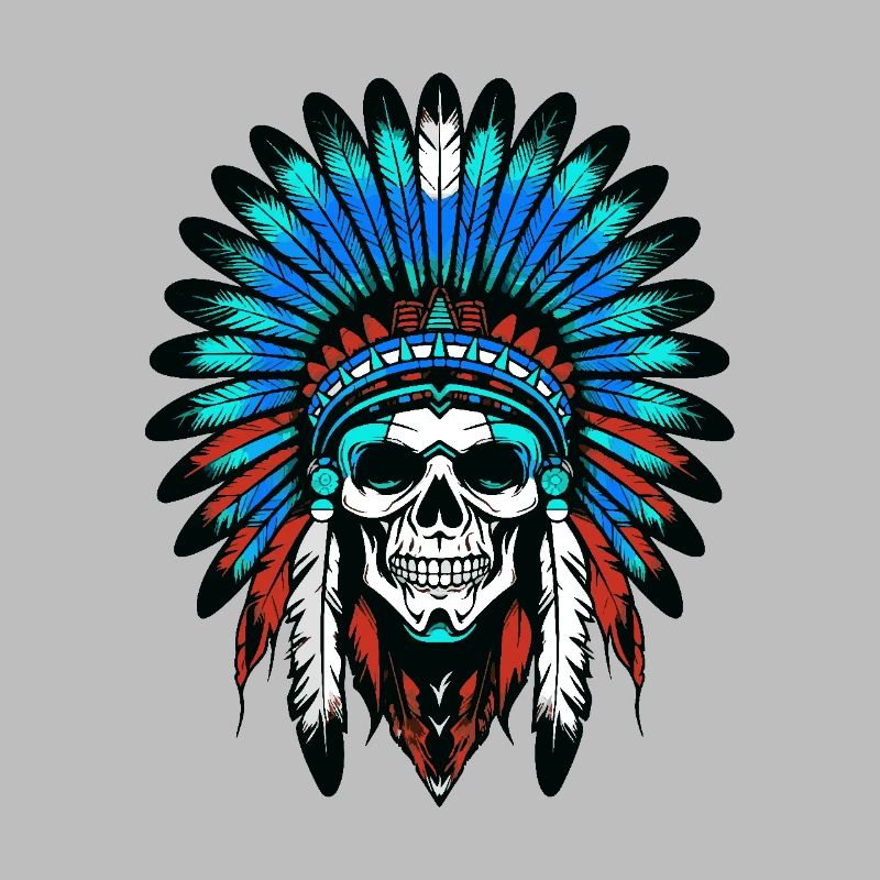 Crâne de chef indien Apache