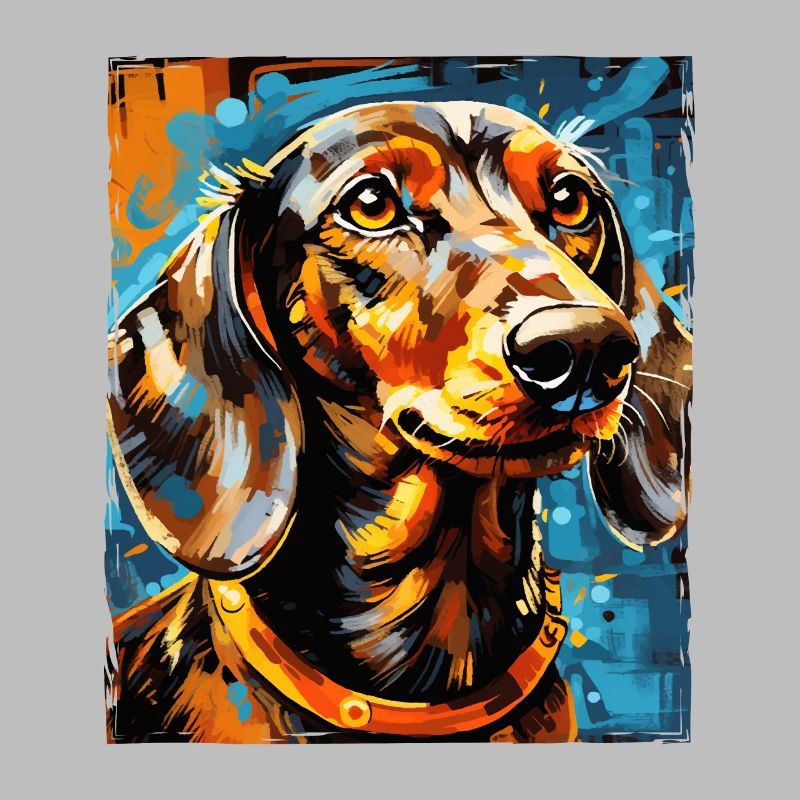 Teckel Chien Portrait Teckel
