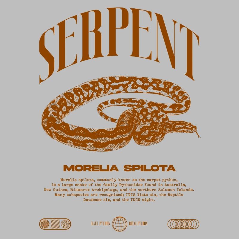 Teppich Python Moderne Reptile Keeper Streetwear