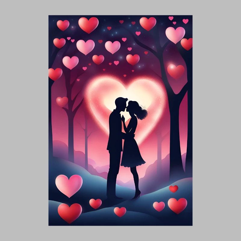 Baiser de la Saint-Valentin
