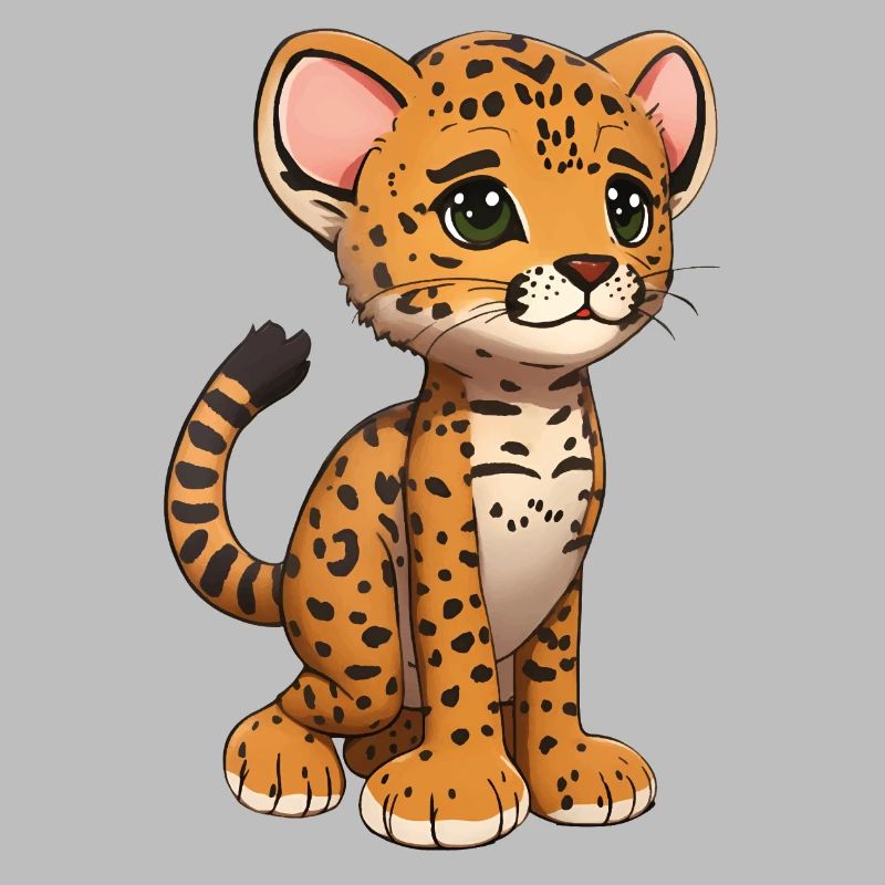 Guépard totalement mignon