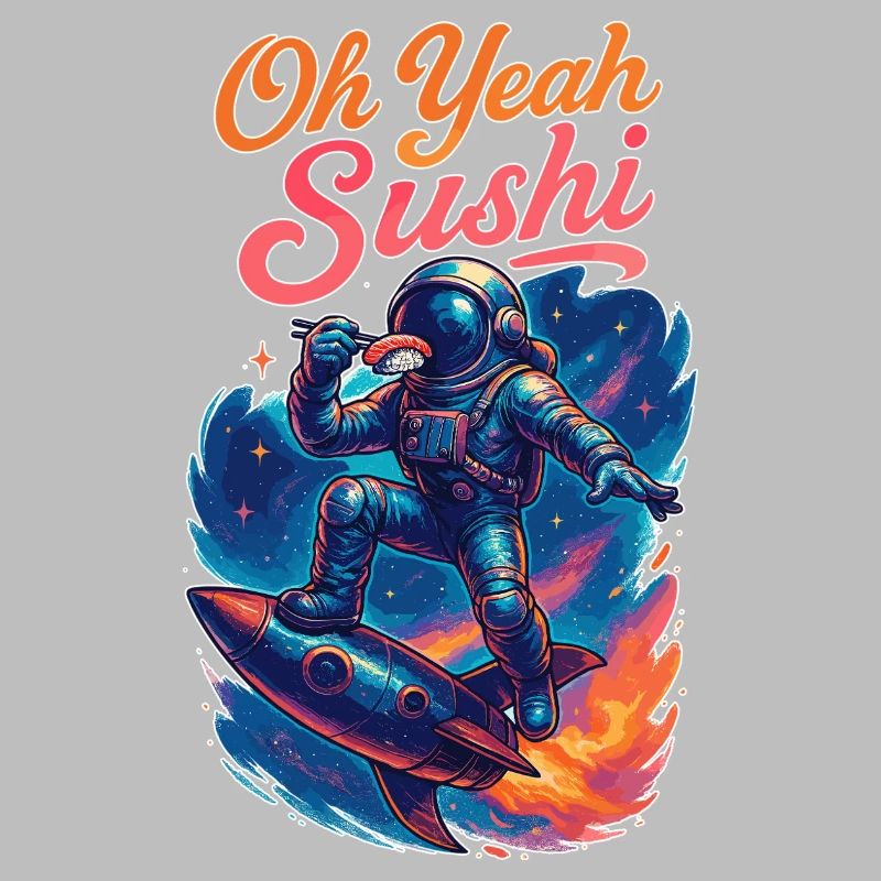 Sushi Astronaut Rocket Nigiri Gift