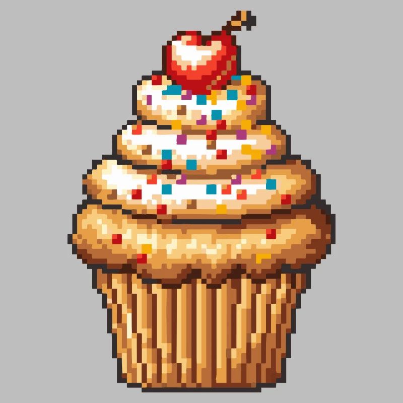 Muffin Pixel Icon