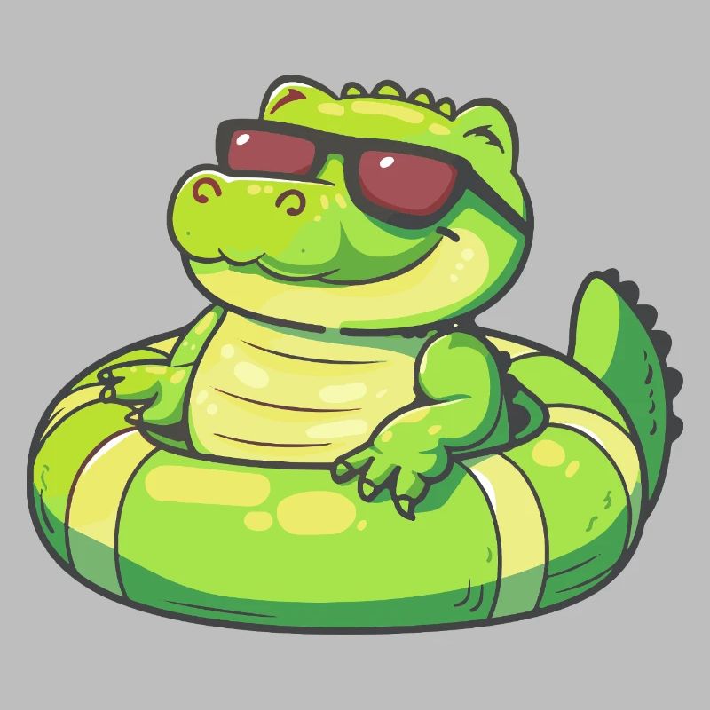 Alligator Comic Cool