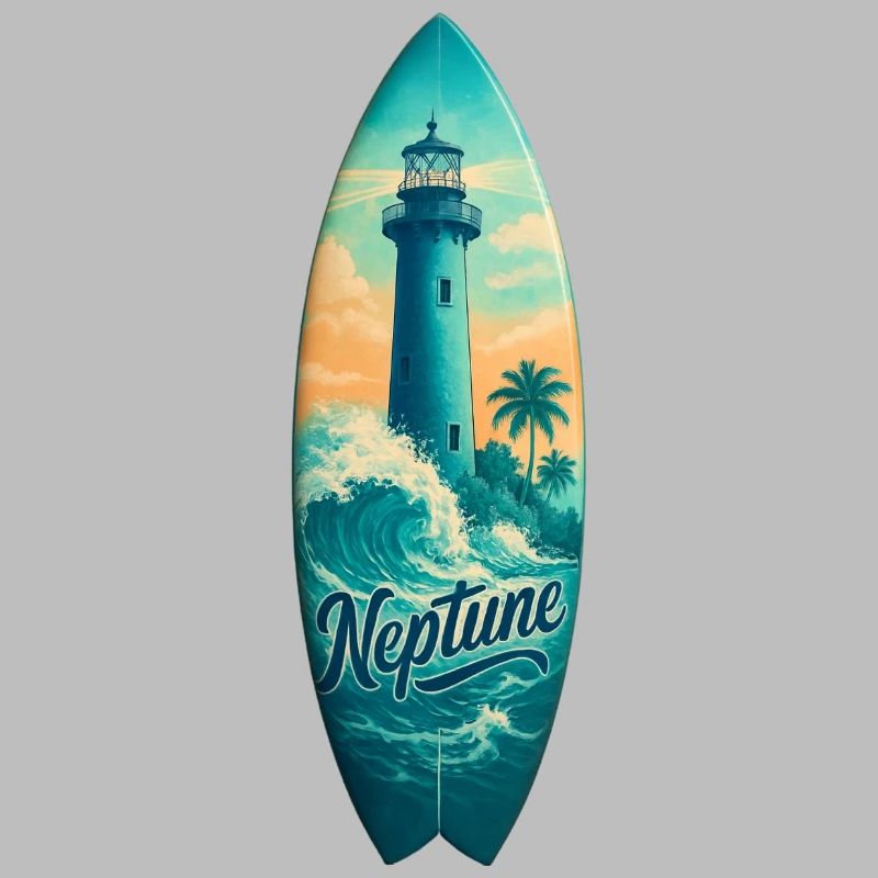 Neptune Lighthouse Surfboard