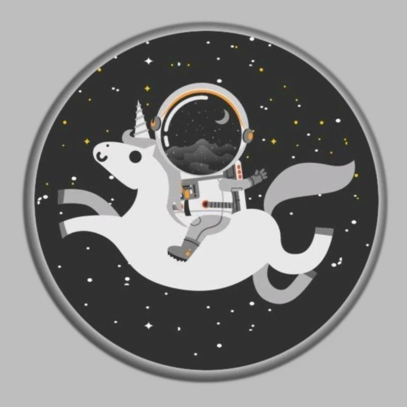 Licorne de l'espace