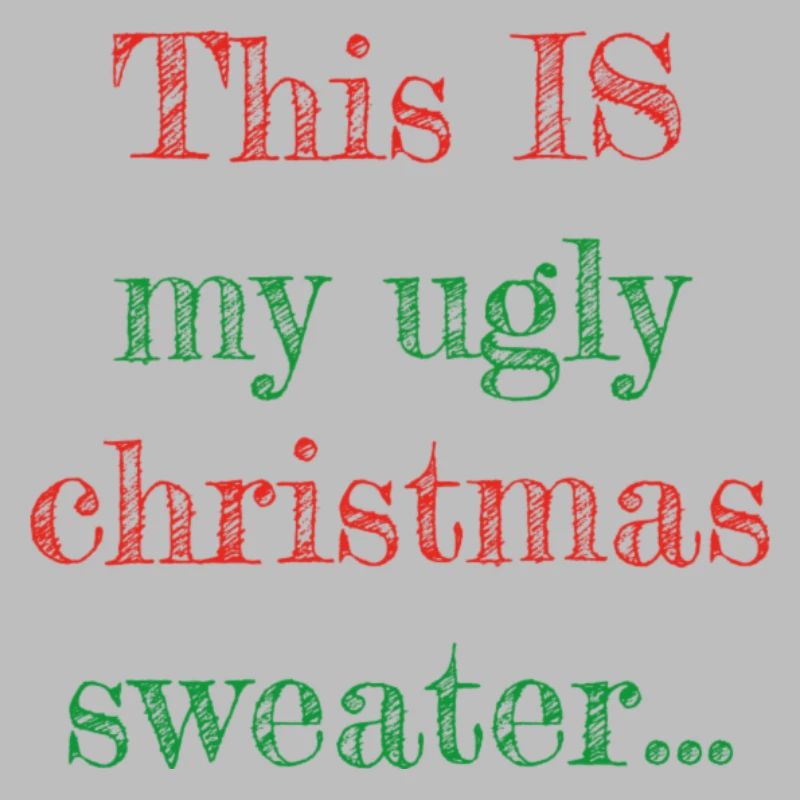 Pull de Noël moche