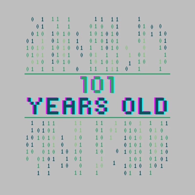 5. Geburtstag 5 Jahre alt Binärcode Coder