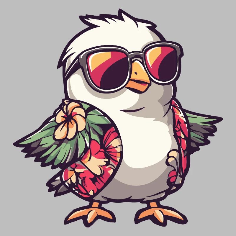 Dove Bird Comic Holiday