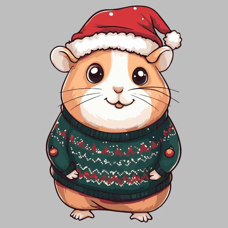 Hamster Weihnachten Comic