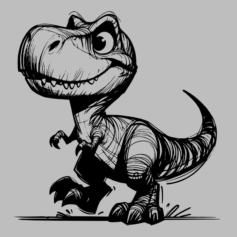 Niedlicher süsser T-Rex Dino