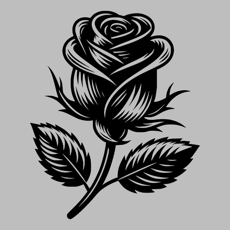 Fleurs de rose Motif de rose élégant