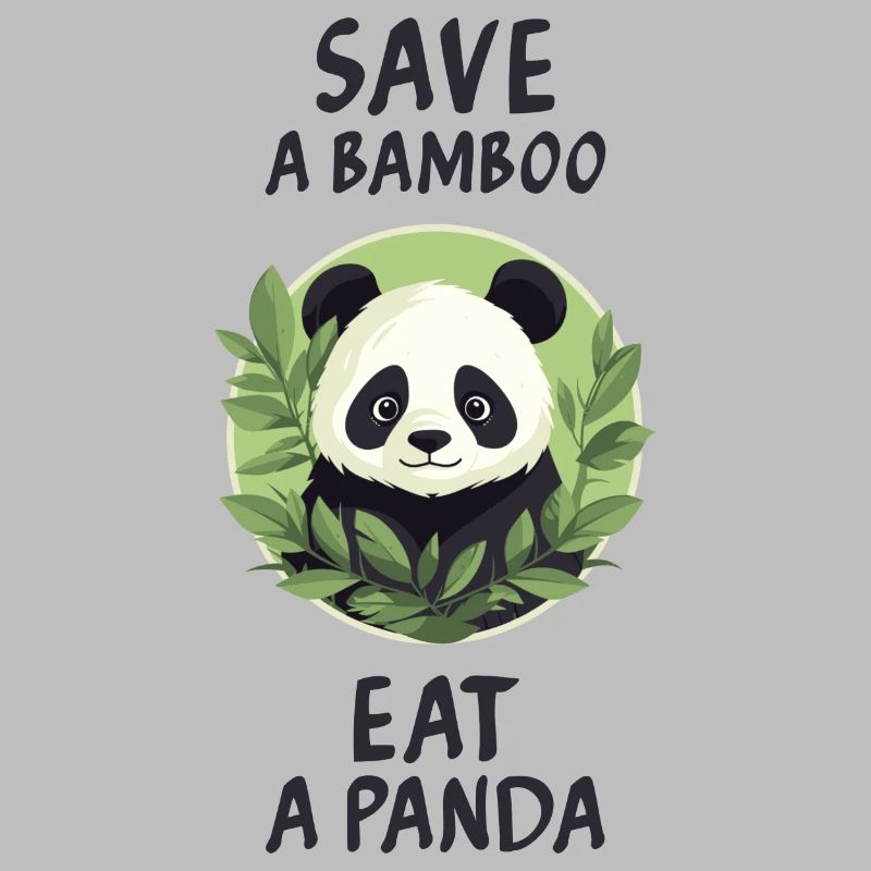 Rette einen Bambus, iss einen Panda.