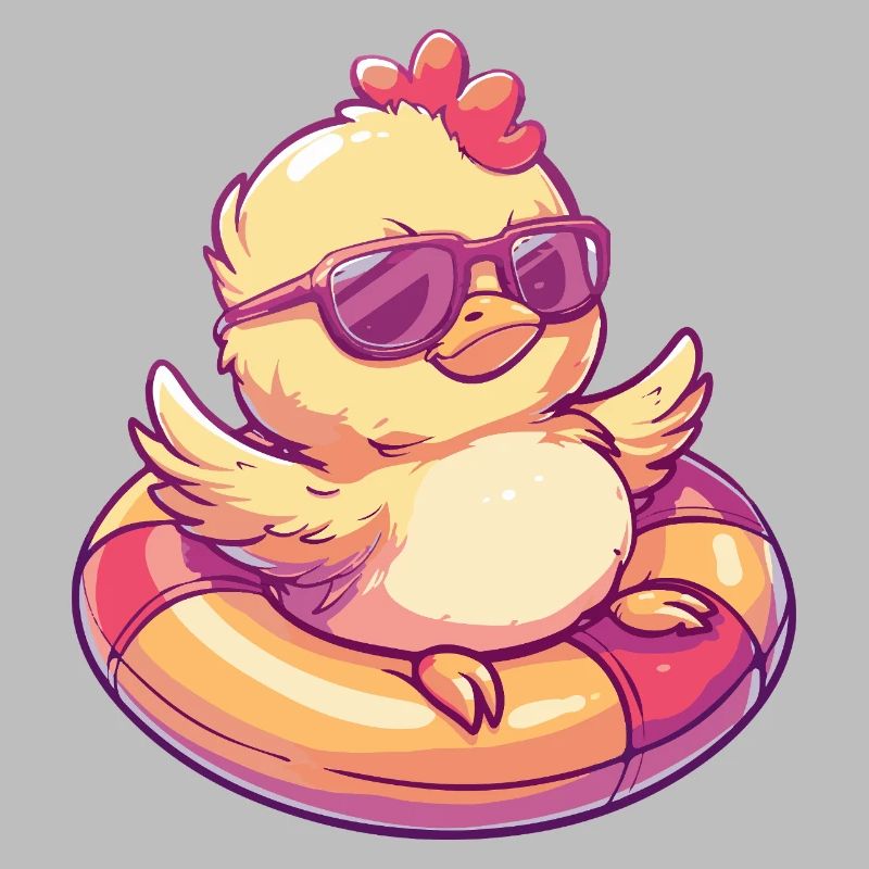 Chicks Chicken Comic Cool