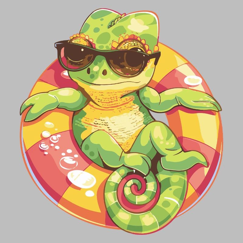 Chameleon Comic Cool
