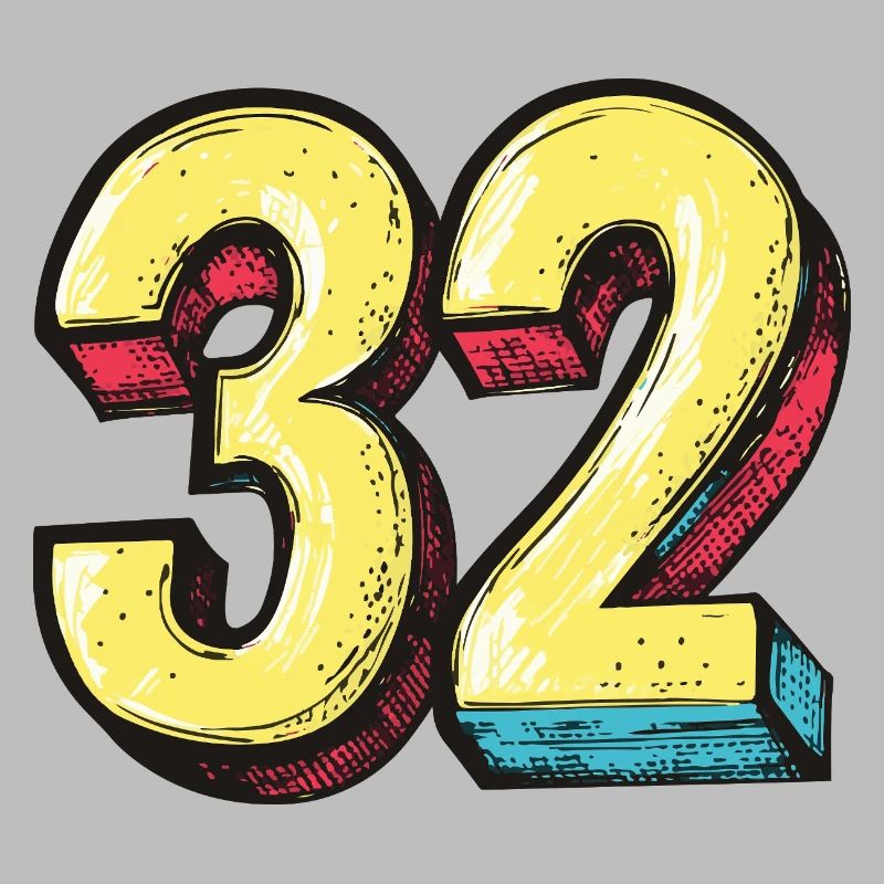 32 Symbole numérique