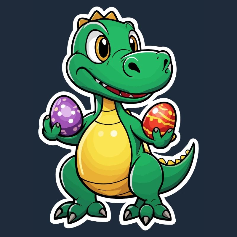 Dinosaurier Ostereier Ostern