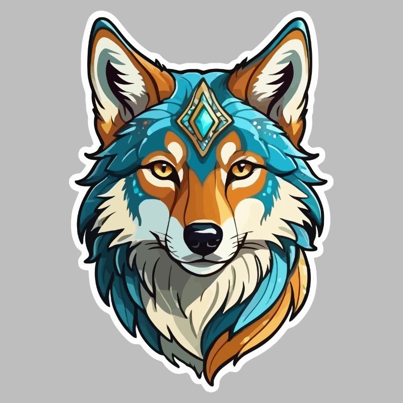 Wolf Fantasy Illustration