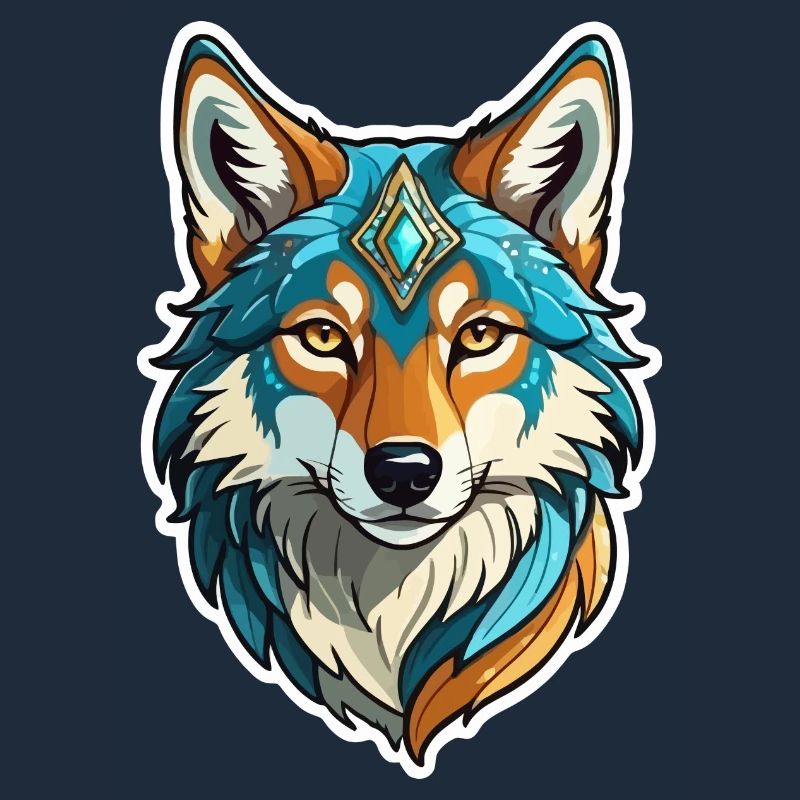Wolf Fantasy Illustration