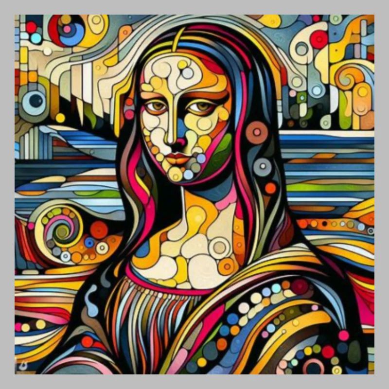 Mona Lisa meets Hundertwasser