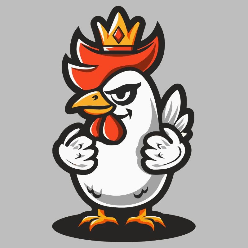 Chicken Comic Crown