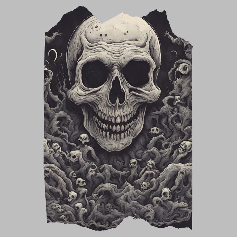 Malevolent Monarchy Evil Skull Undead Skeleton