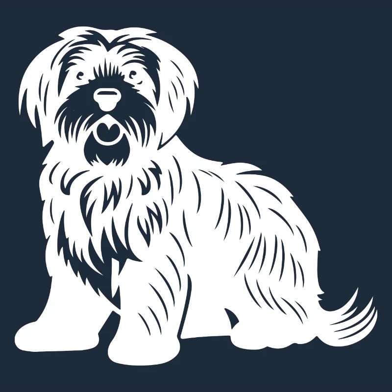 Havanese Hund Silhouette