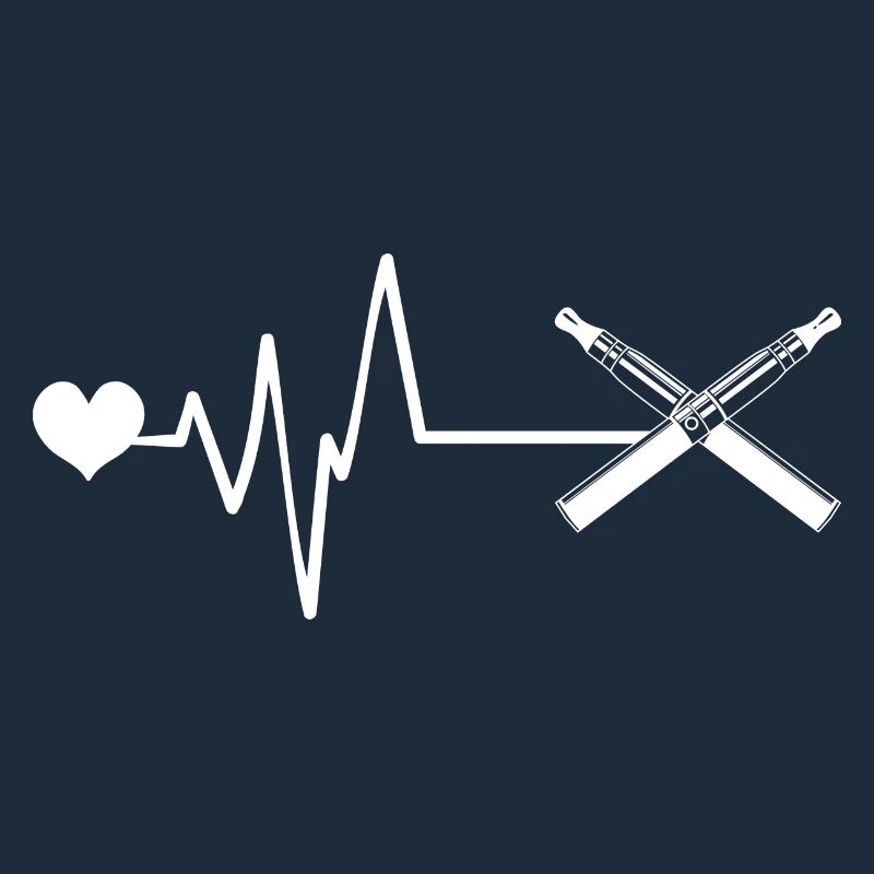 E-cigarette pulse heartbeat