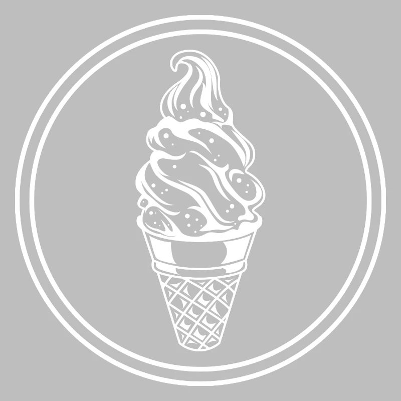 Crème glacée Délicieuse crème glacée