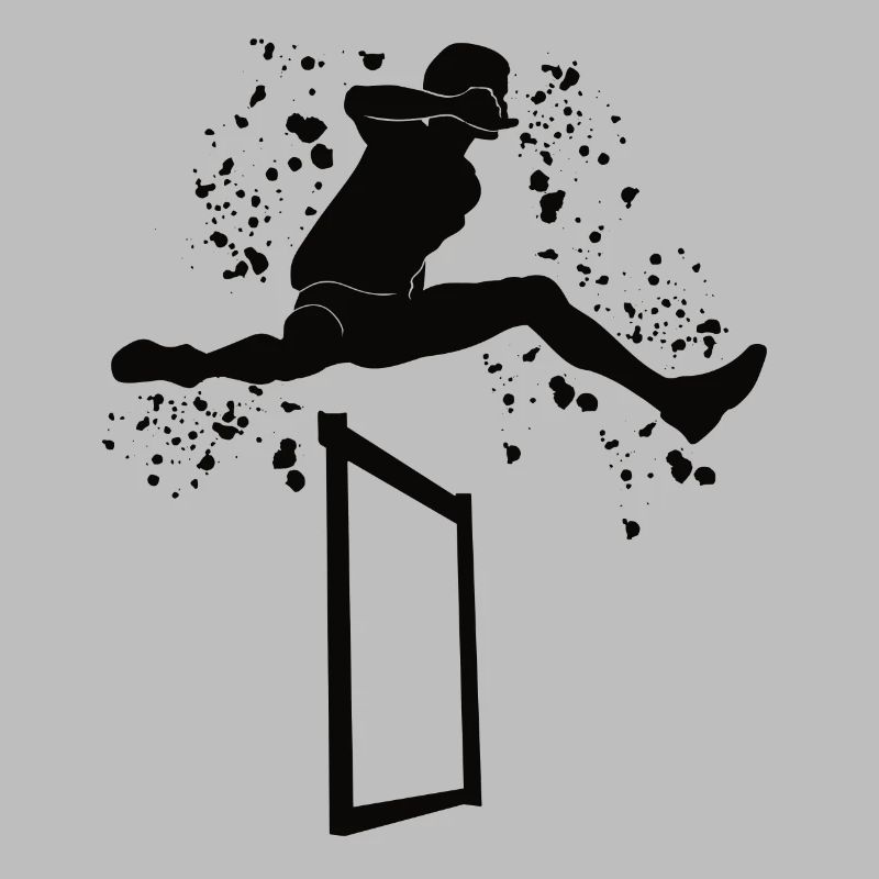 Course de haies Course d’obstacles Courses de haies pour enfants