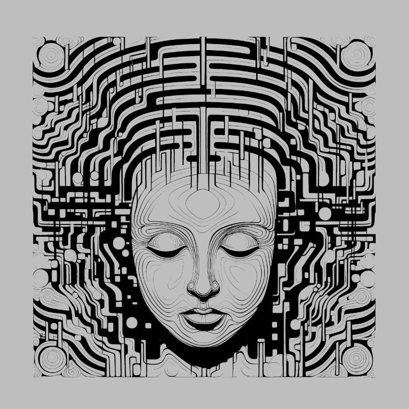 Brain Structures - Surreal Art