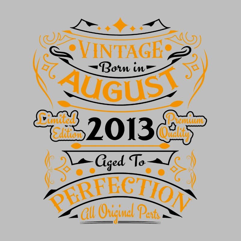 August 2013 Anniversary 2013 Birthday Gift
