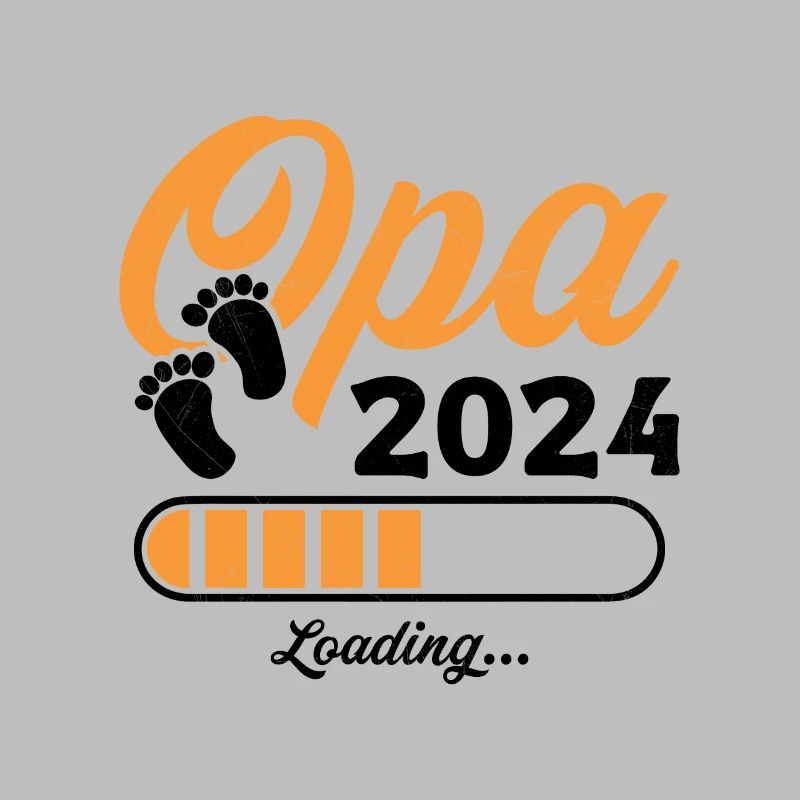Werdender Opa 2024 Opa loading Geschenk Männer