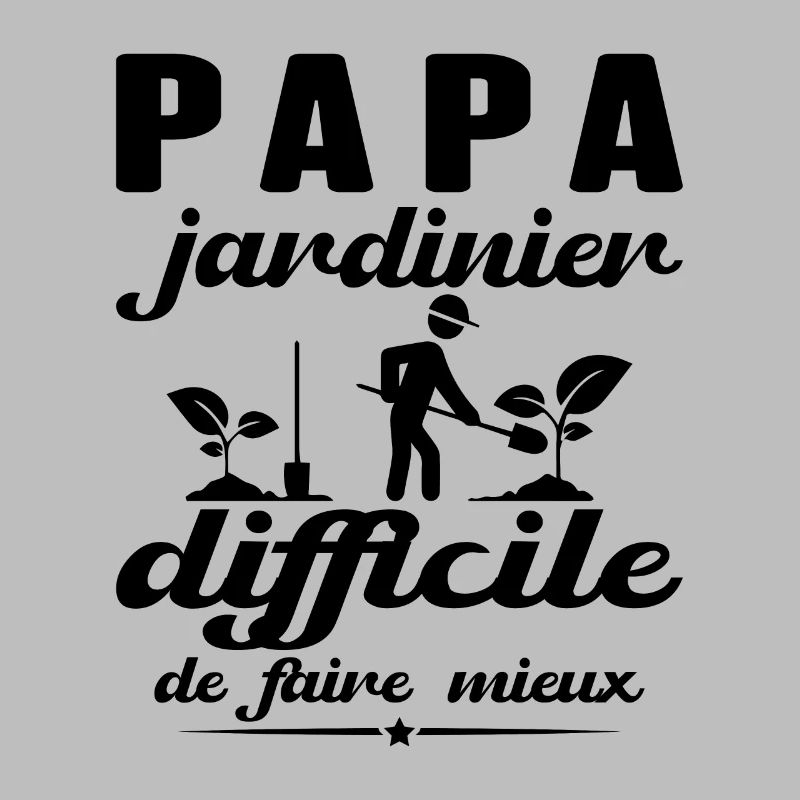Papa Gärtner Geschenk Schwer zu machen Besser