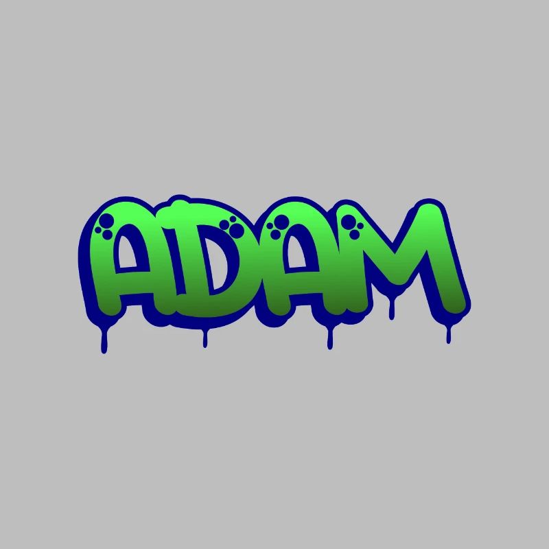 Graffiti First Name Adam