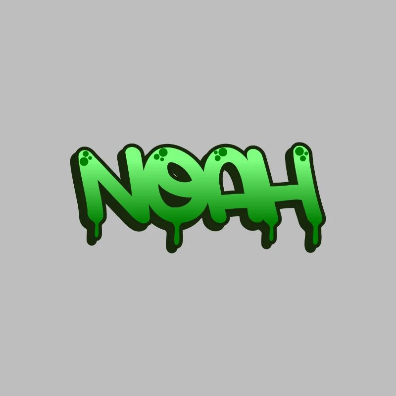 Graffiti Name Noah