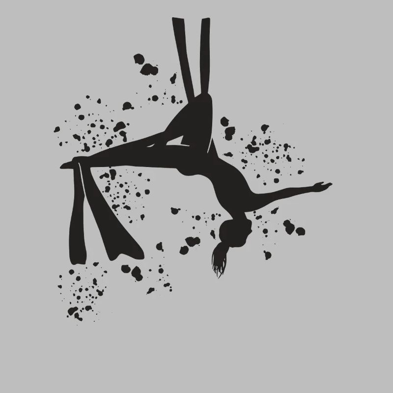 Vertical Cloth Aerial Acrobatics Aerial Silk