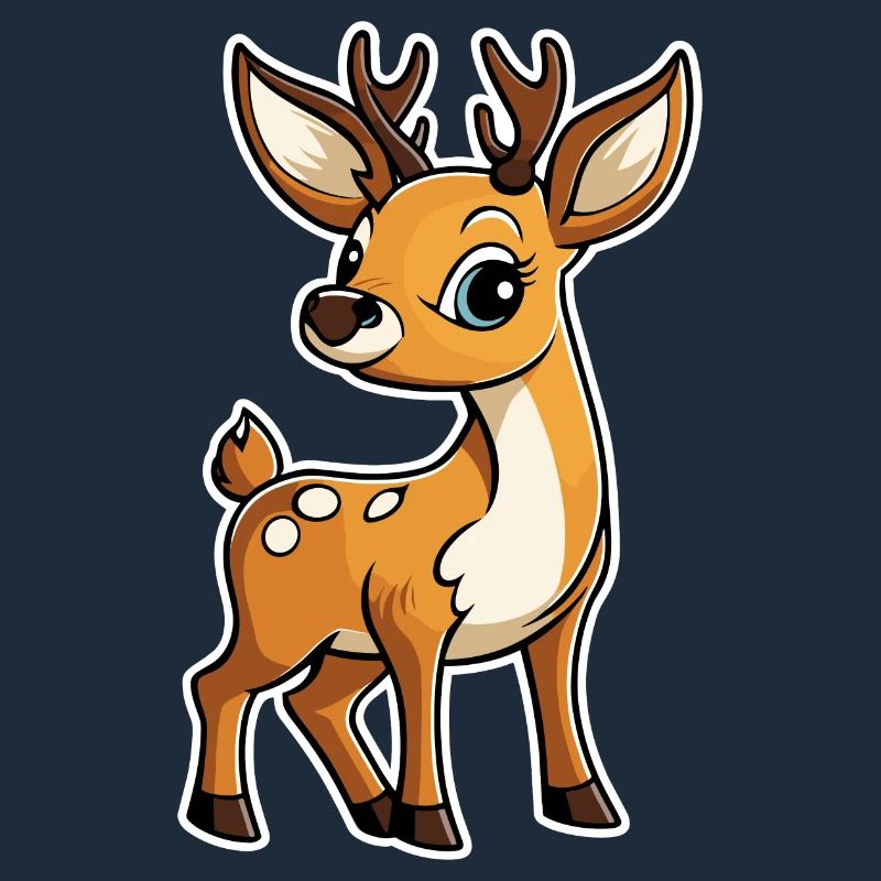 Illustration de cerf