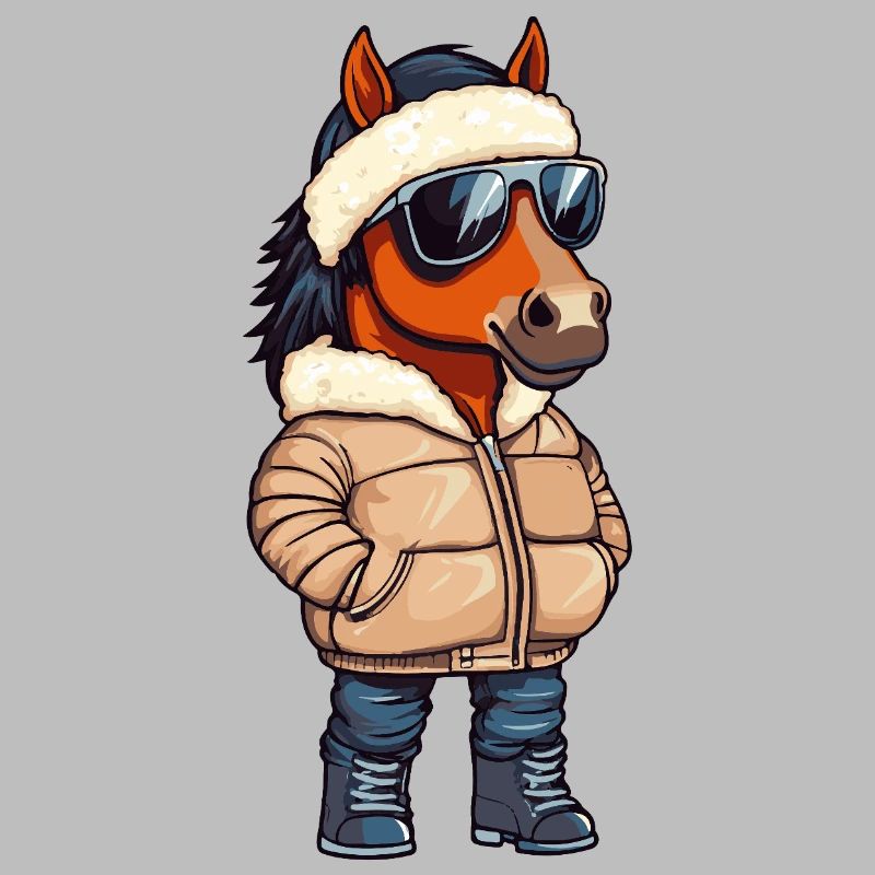 Horse Cool Comic