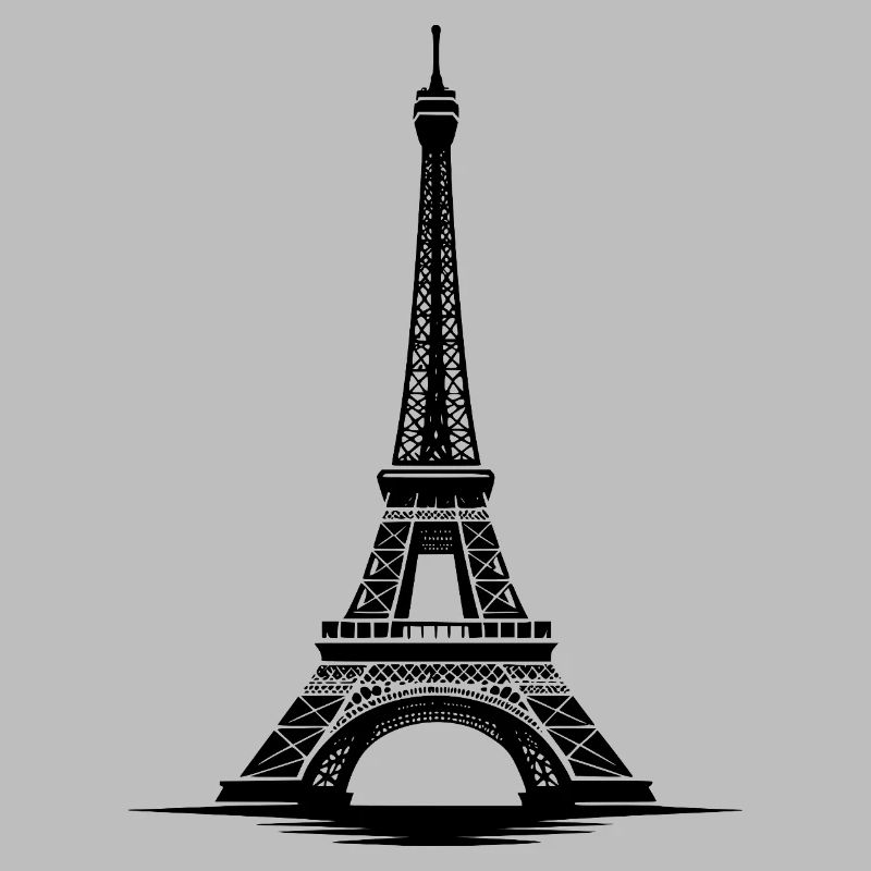 Eiffel Tower Paris Magic Minimalist, Monumental